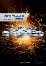 Varta - Henkilöautoakku -esite