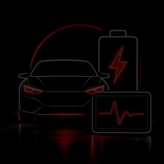 sähköauto akun testaus