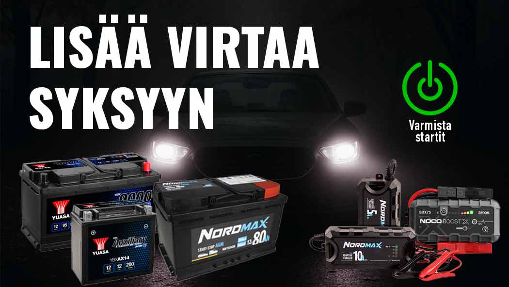 auton akku, auton akun vaihto 