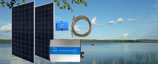 Aurinkopaneelit - Akkupojat