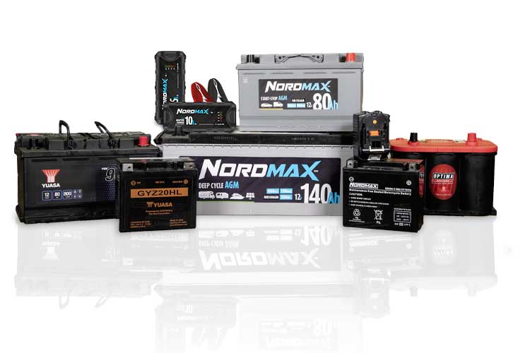 Laaja valikoima akkuja eri kayttokohteisiin