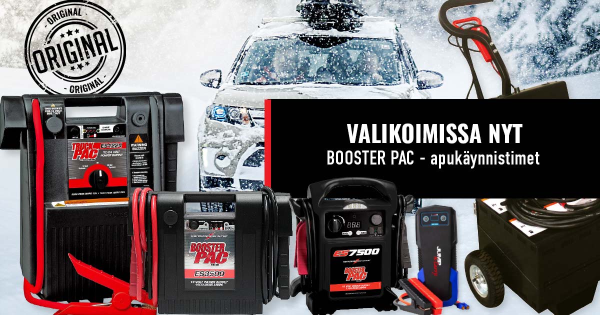 Booster Pac apukäynnistimet