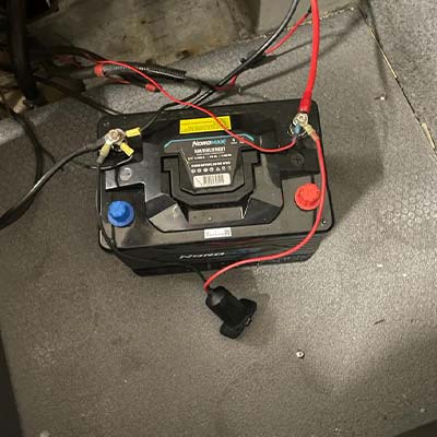 Litium akku kalastuksessa