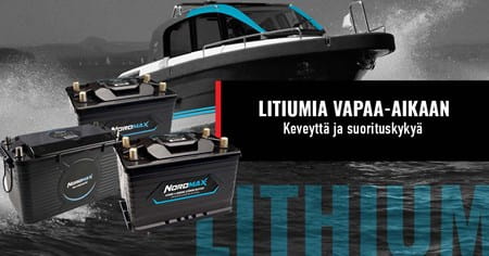 Litiumkäynnistys-ja käyttöakut vapaa-aikaan