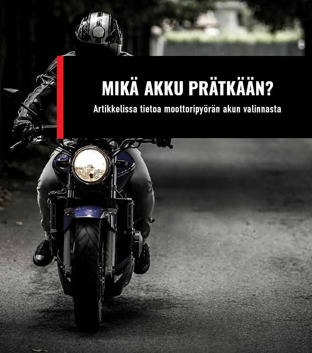 akku moottoripyörään
