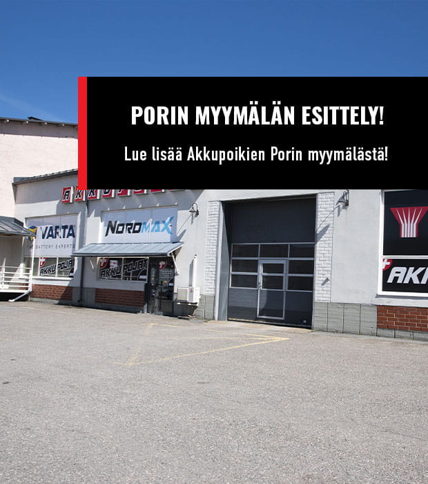 Pori myymälä