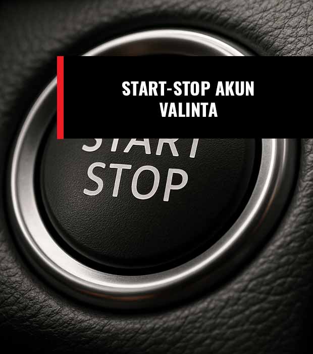 Start-Stop-auton akku – EFB vai AGM? 