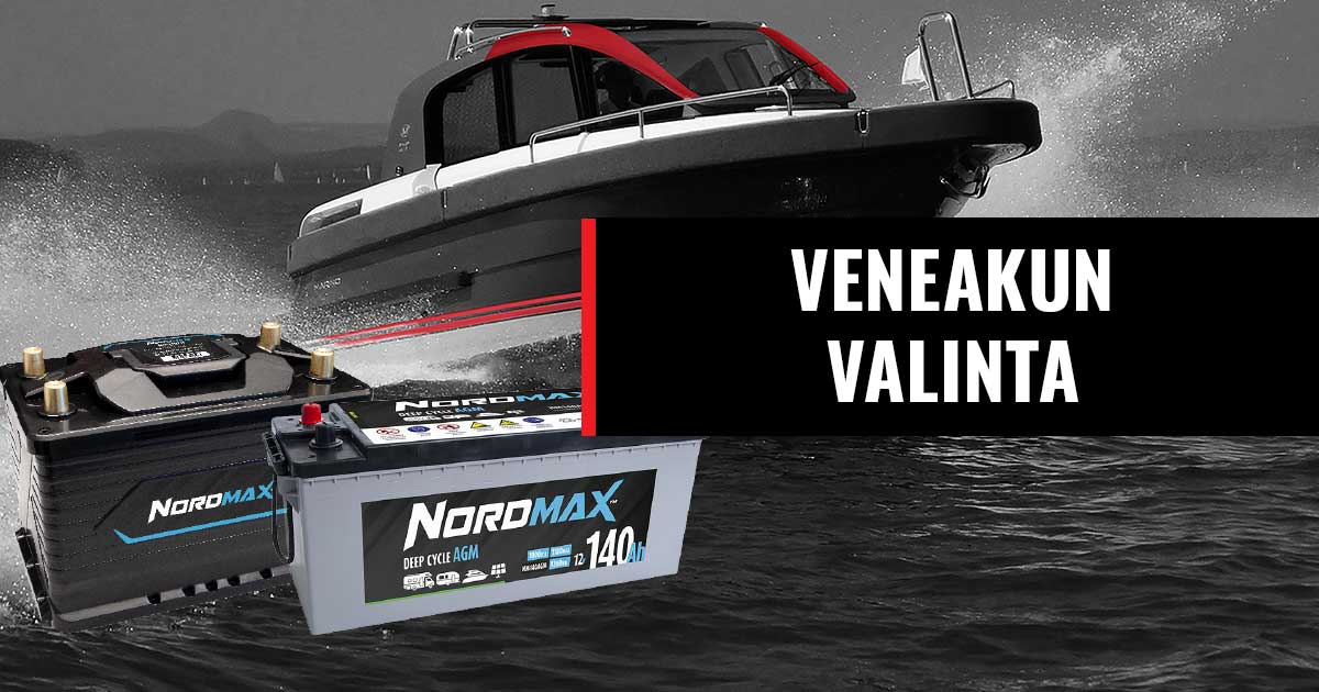 Veneakun valinta, veneen akku, mikä akku veneeseen, litium akku