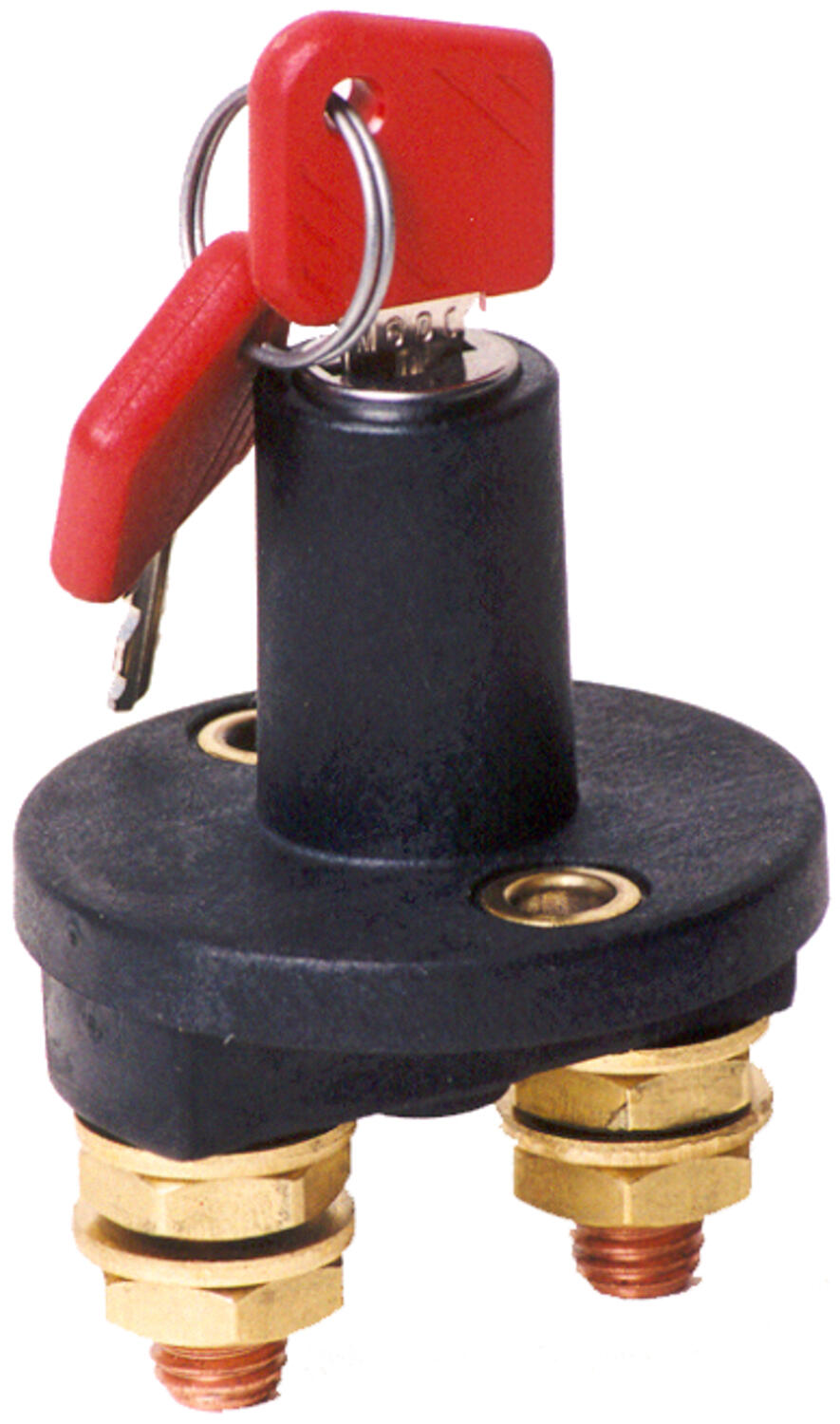 1-napainen päävirtakytkin avaimella