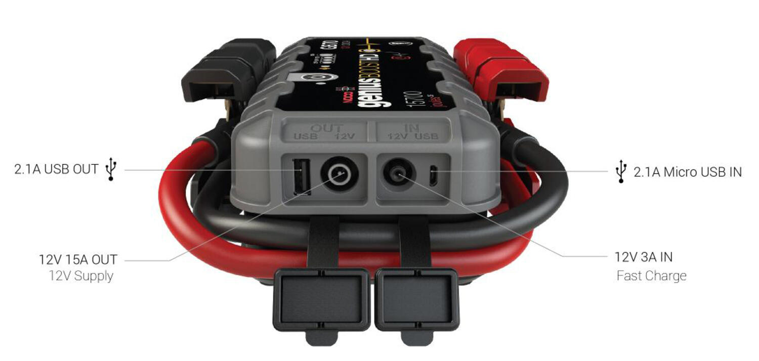 Apukäynnistin Genius Boost HD 12 V 2000 A