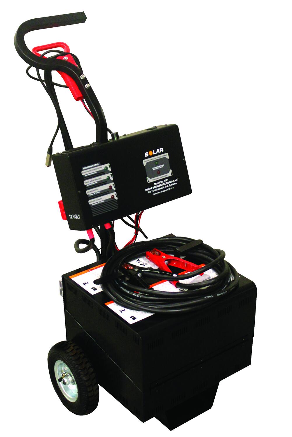 Apukäynnistinvaunu 12/24V, ilman akkuja