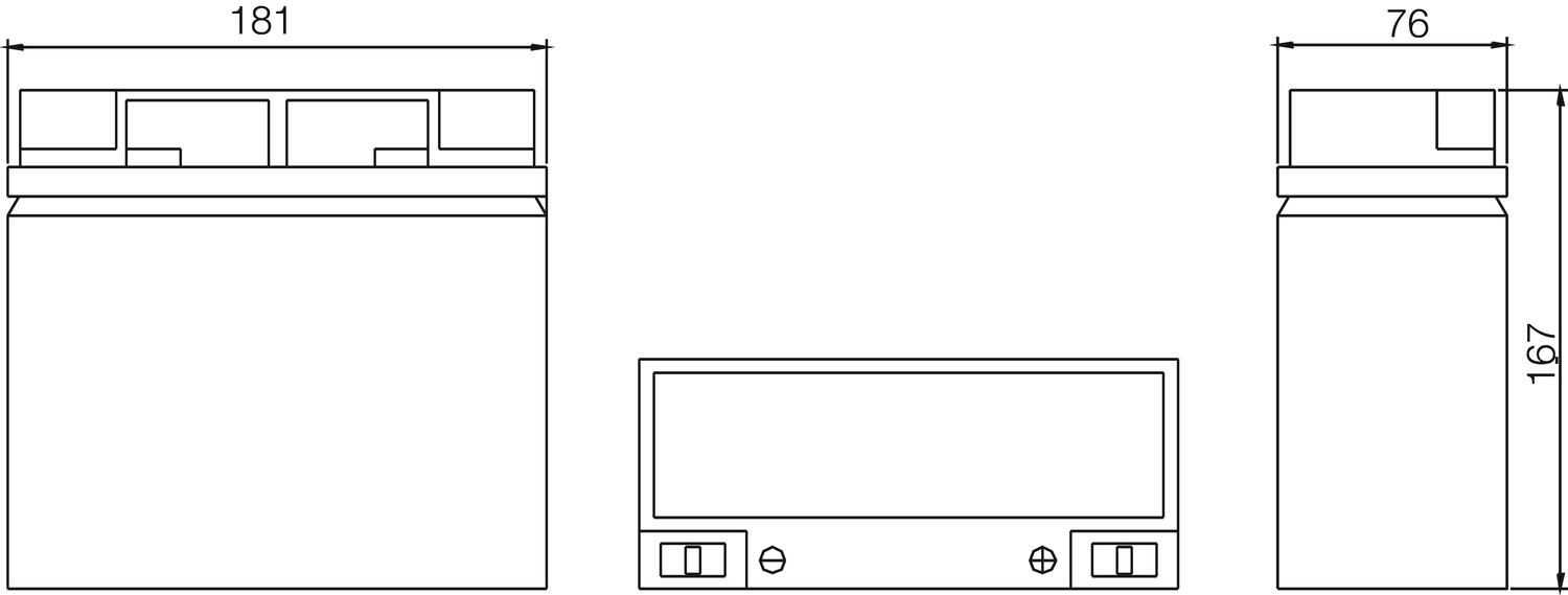 Dimensions;
NP17-12