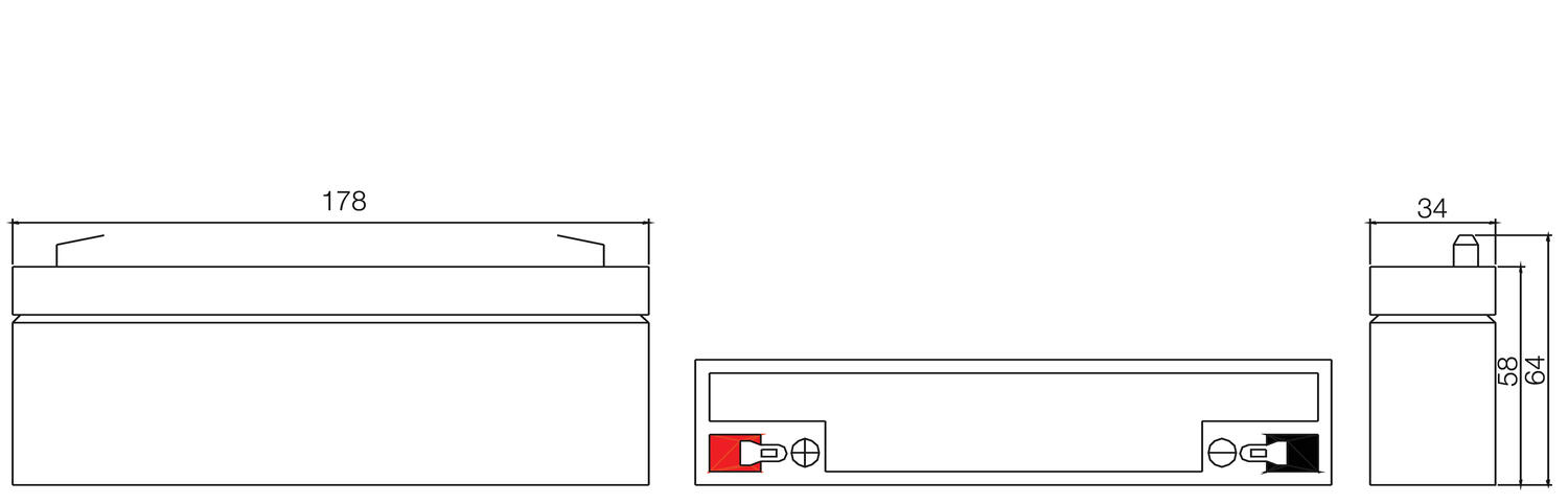 Dimensions;
NP2.3-12