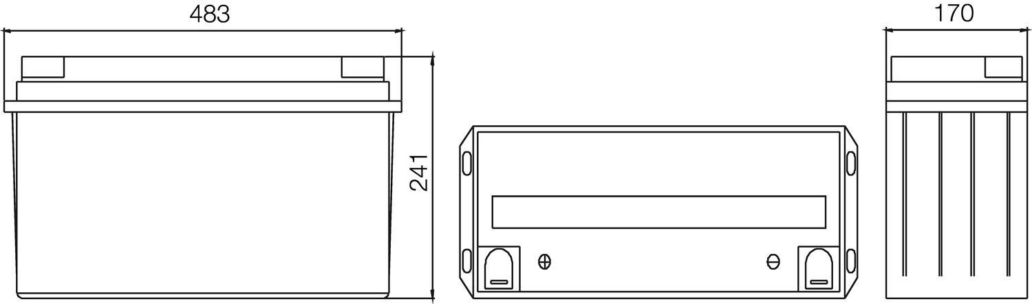 Dimensions;
RA12-150