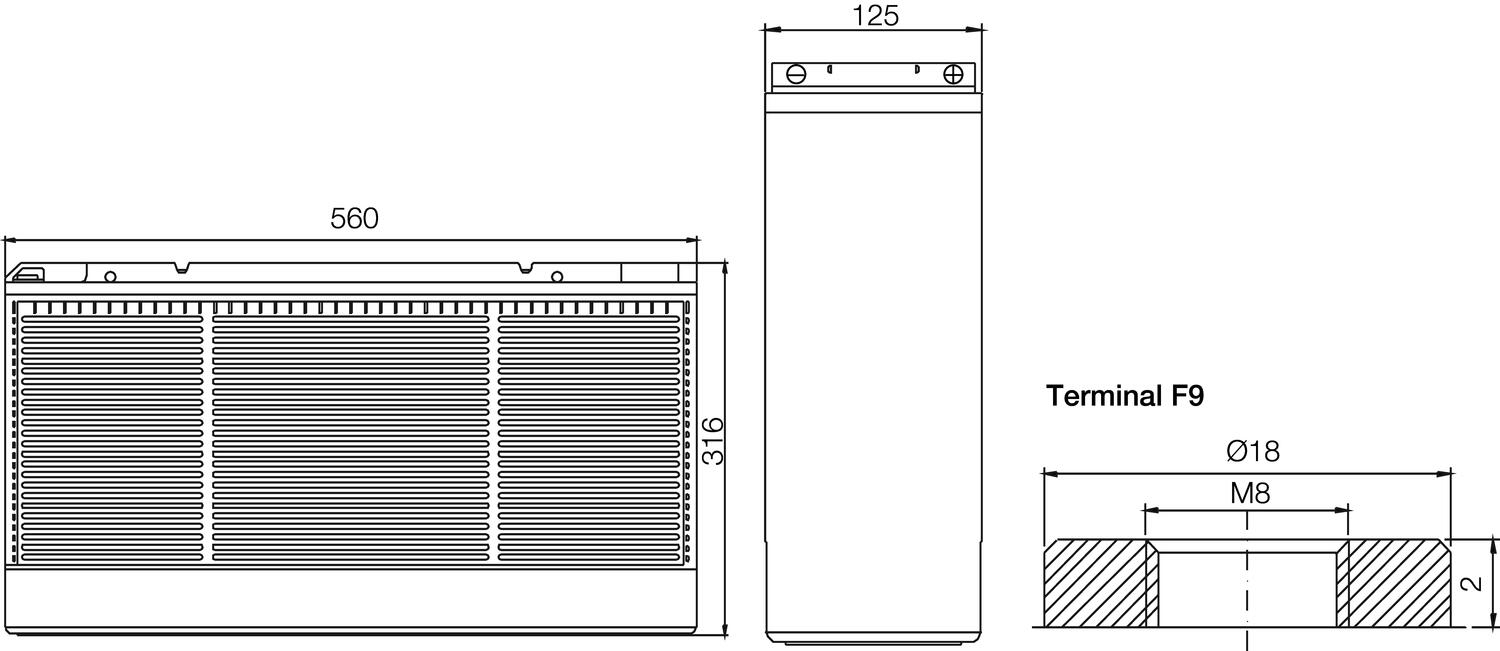 Dimensions;
RA12-180F 