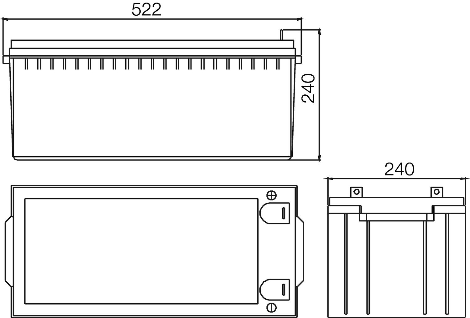 Dimensions;
RA12-200D