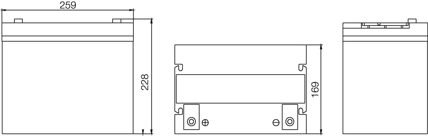 Dimensions;
RA12-75D