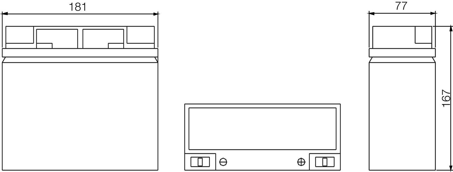Dimensions;
RT12200