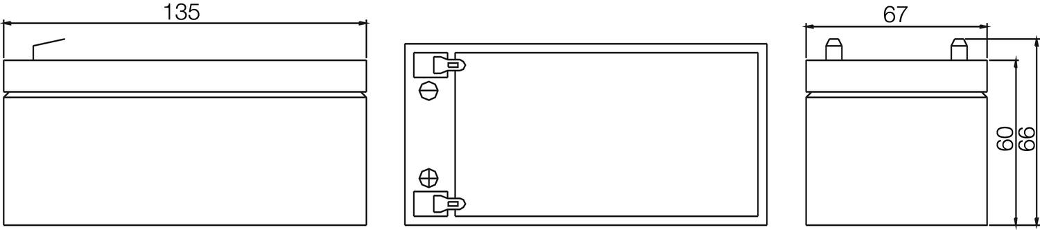Dimensions;
RT1232