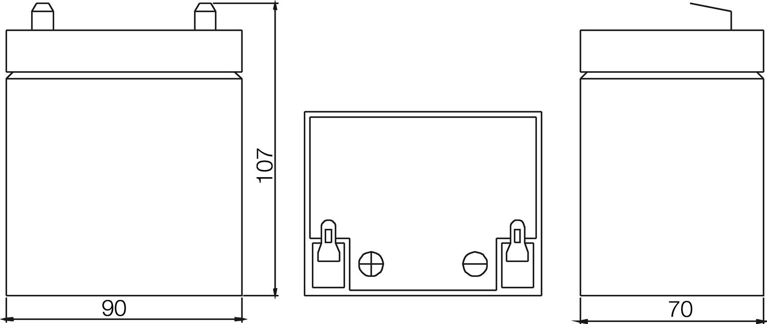 Dimensions;
RT1250H
