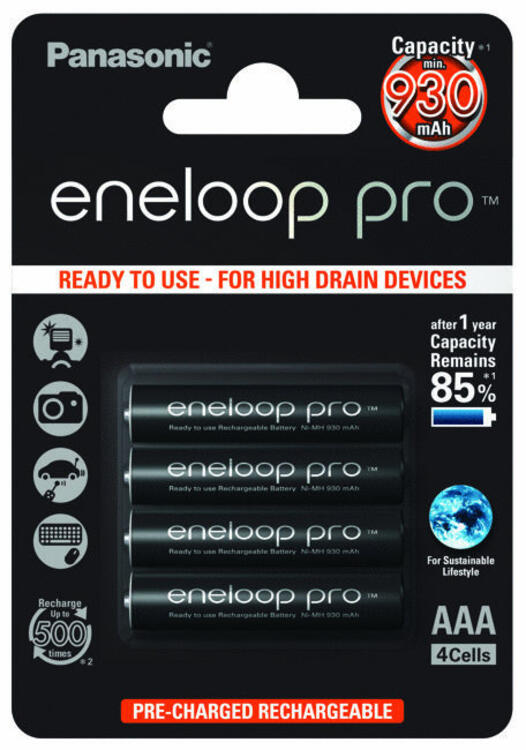 Eneloop pro AAA paristot