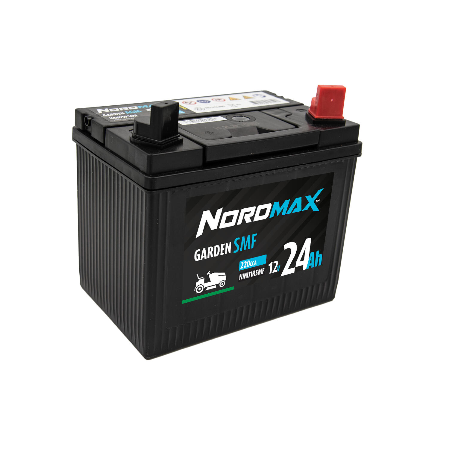 Garden-käynnistysakku 12 V 24 Ah