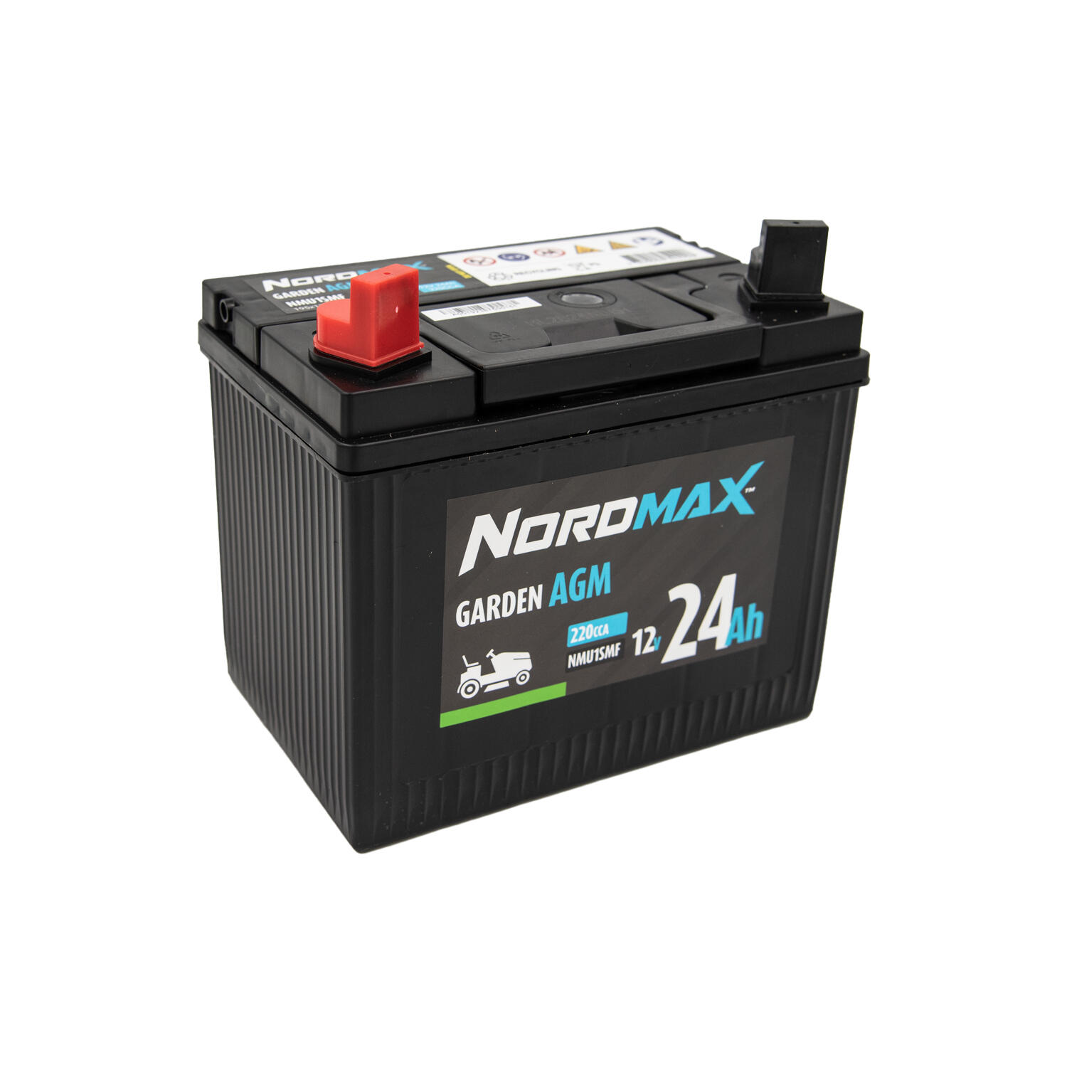 Garden-käynnistysakku 12 V 24 Ah