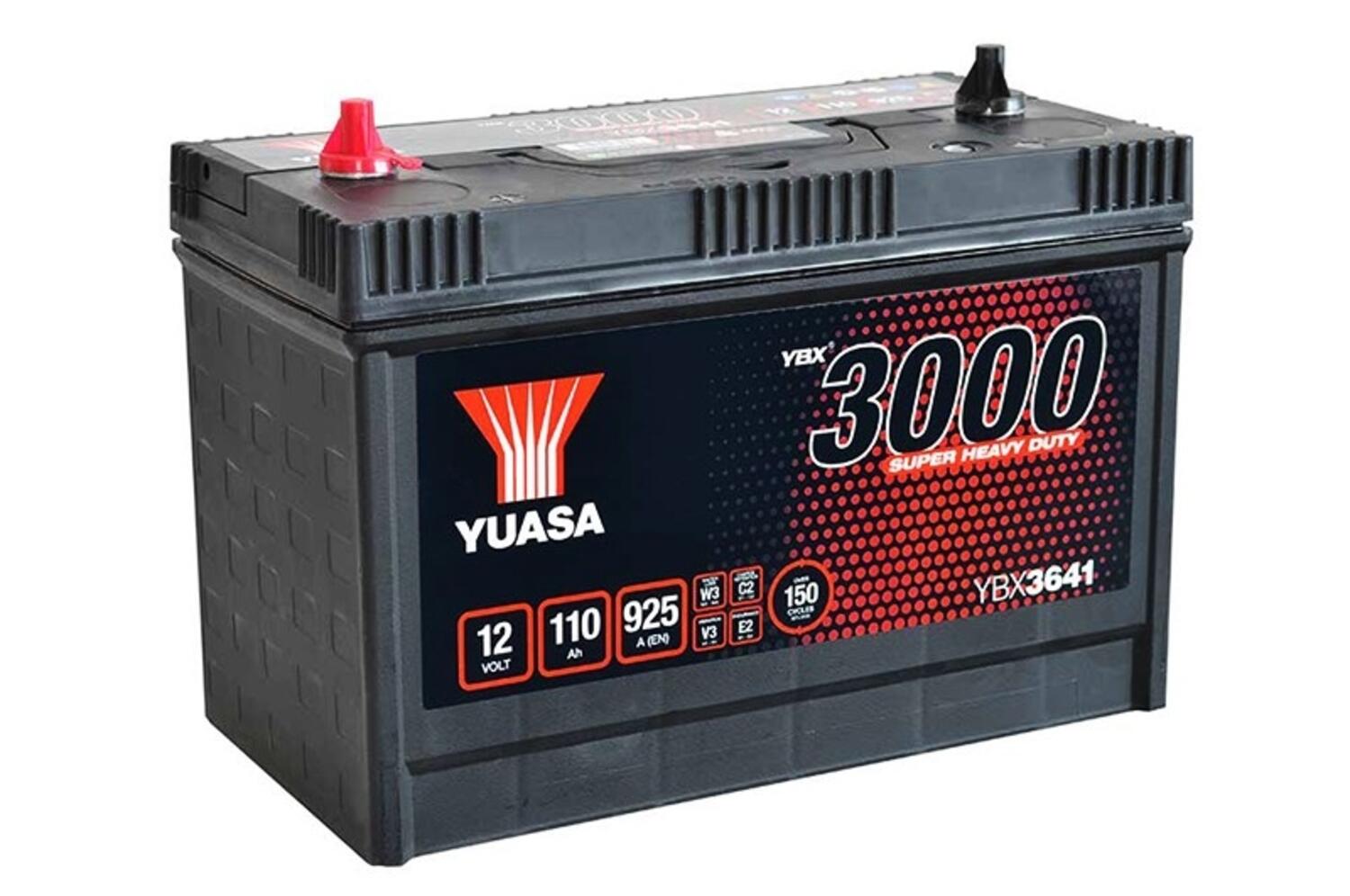 HD käynnistysakku 12 V 110 Ah