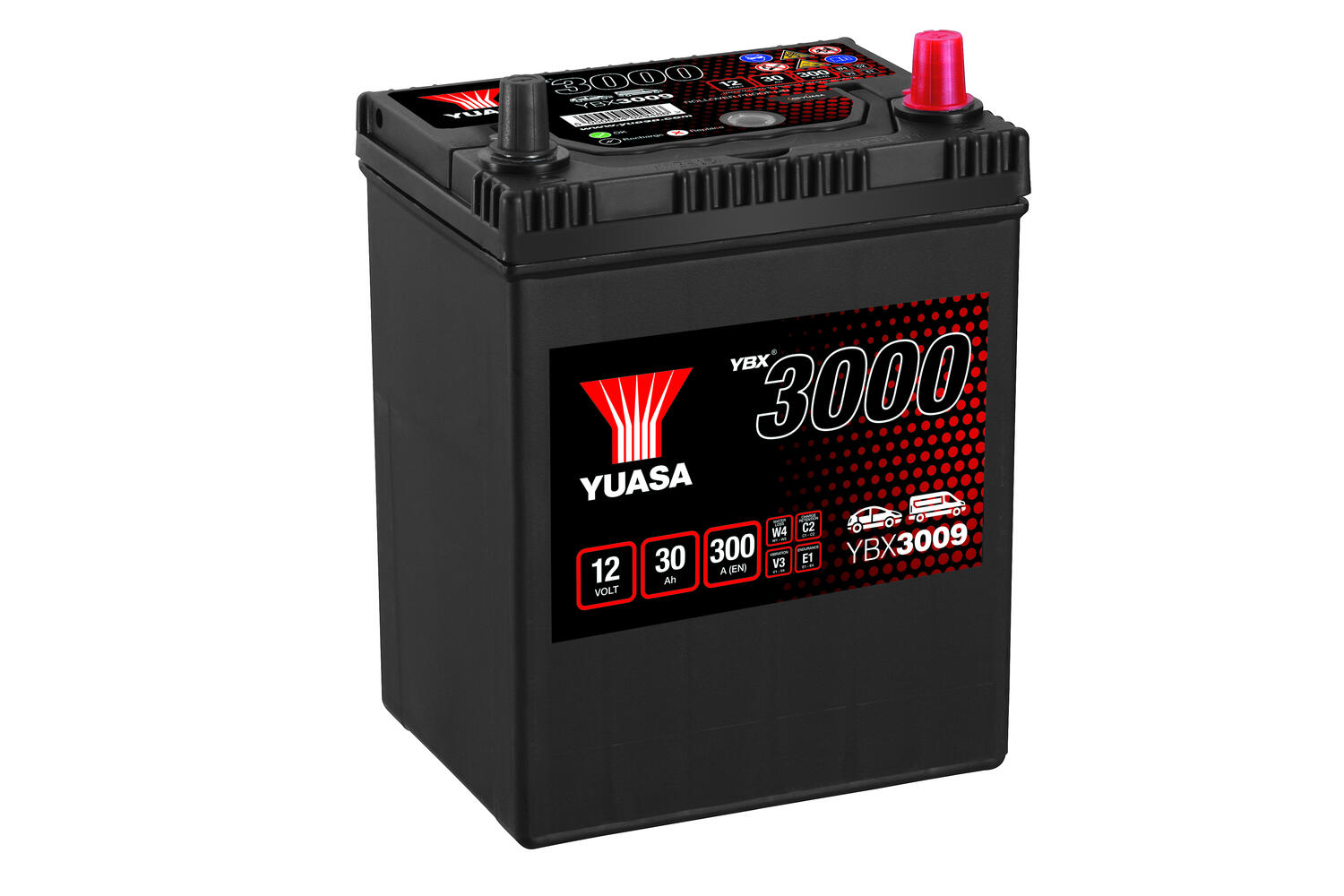 Käynnistysakku 12 V 30 Ah 300CCA