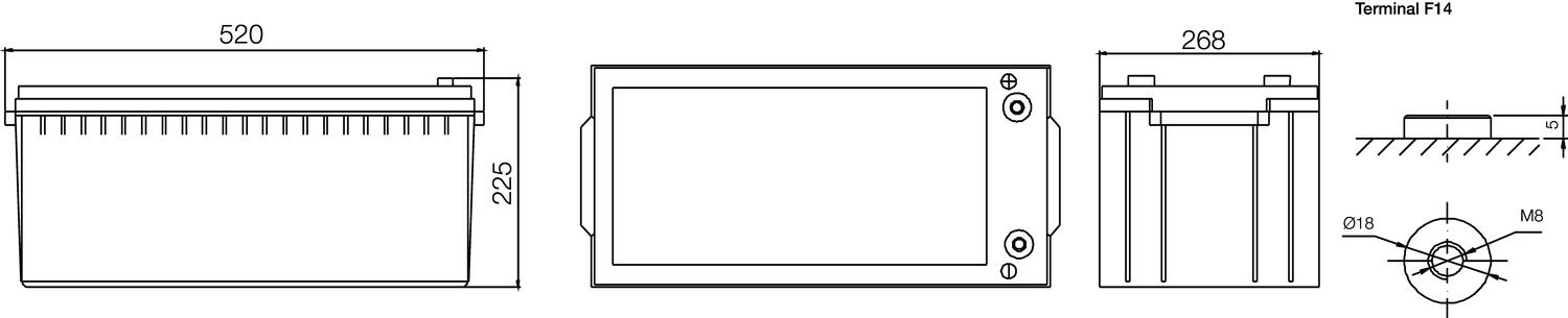 Kaappivalaisin LED, ruuvikiinnitys