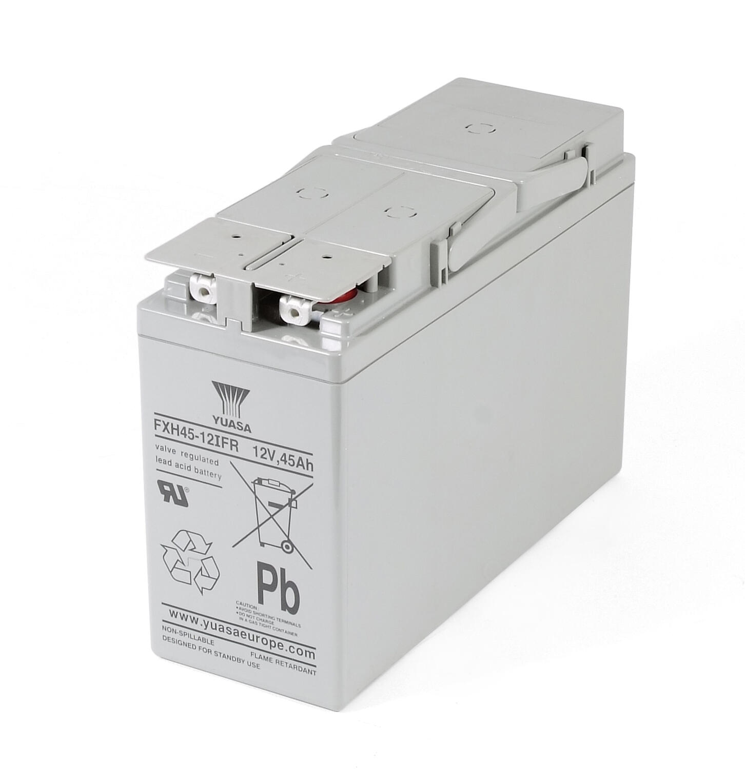 Päätynapa-akku 12 V 45 Ah