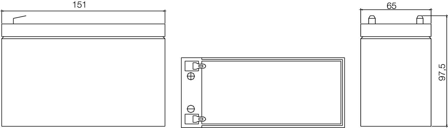 Paikallisakku 10 vuotta 12 V 7 Ah