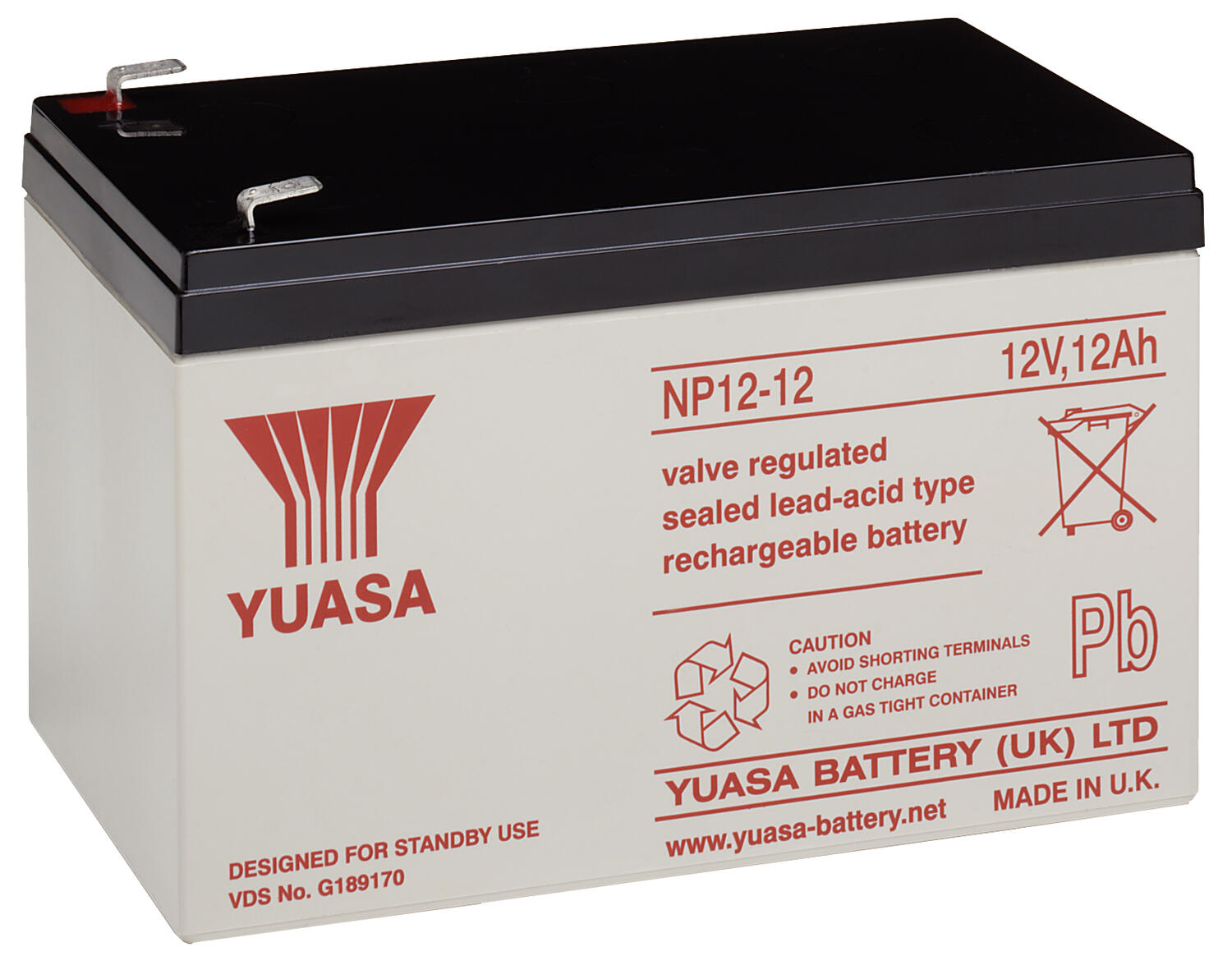 Paikallisakku 5 vuotta 12 V 12 Ah