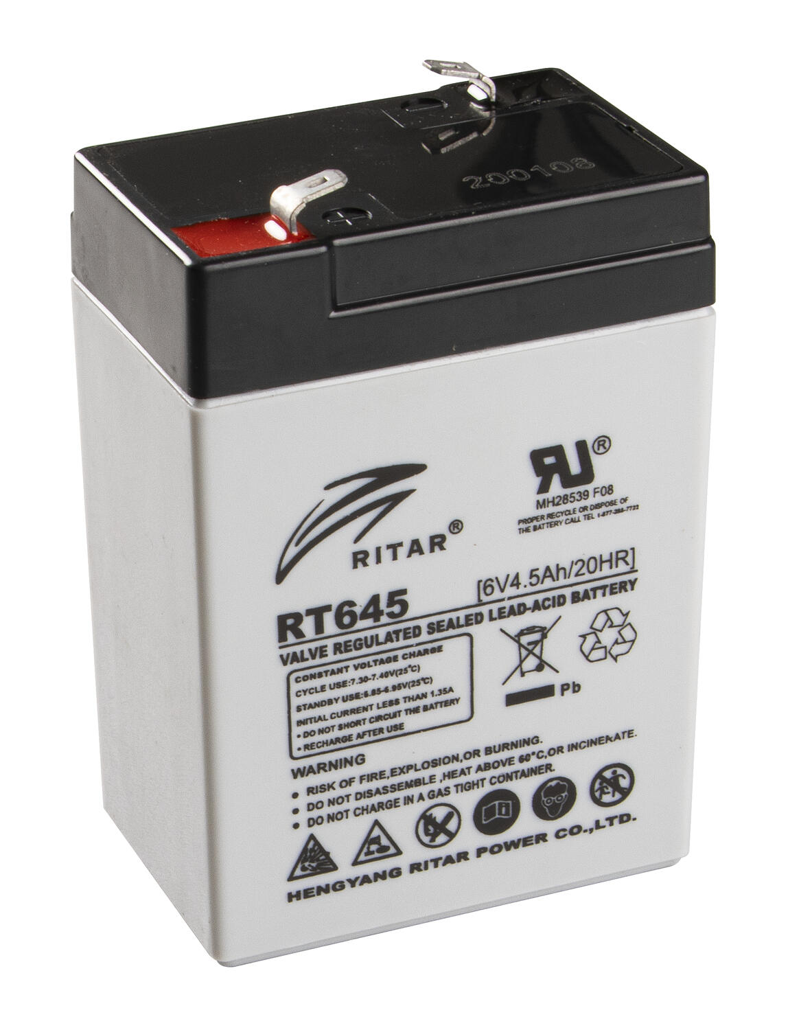 Paikallisakku 5 vuotta 6 V 4,5 Ah