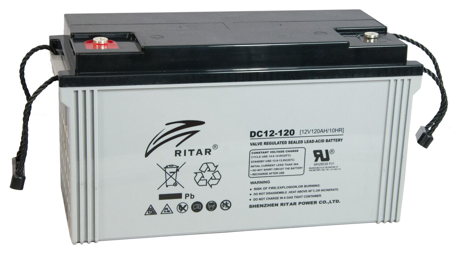 RITAR akku sykliseen käyttöön 