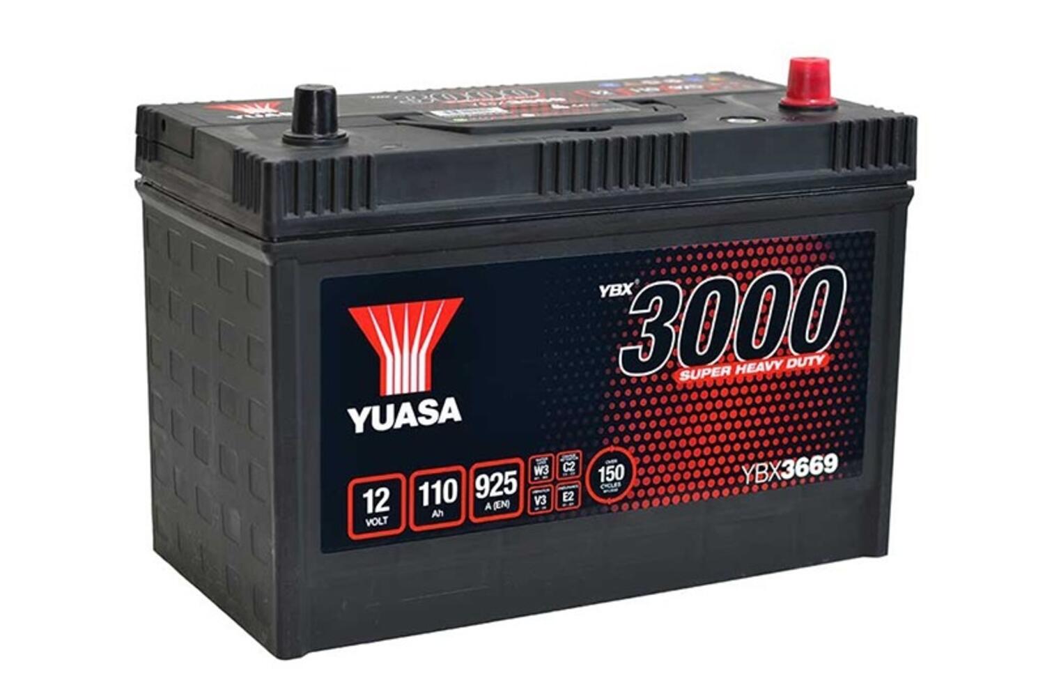 SHD käynnistysakku 12 V 110 Ah