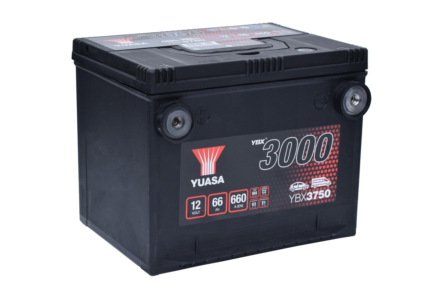 Sivunapainen käynnistysakku