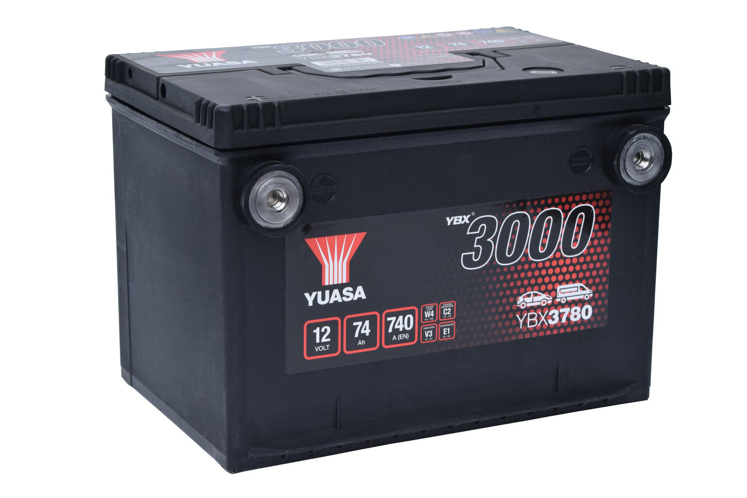 Sivunapainen käynnistysakku