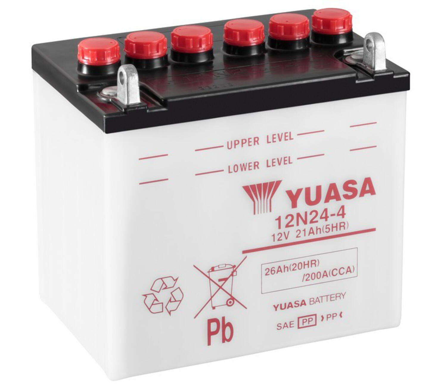 Yuasa Conventional 12 V moottoripyöräakut